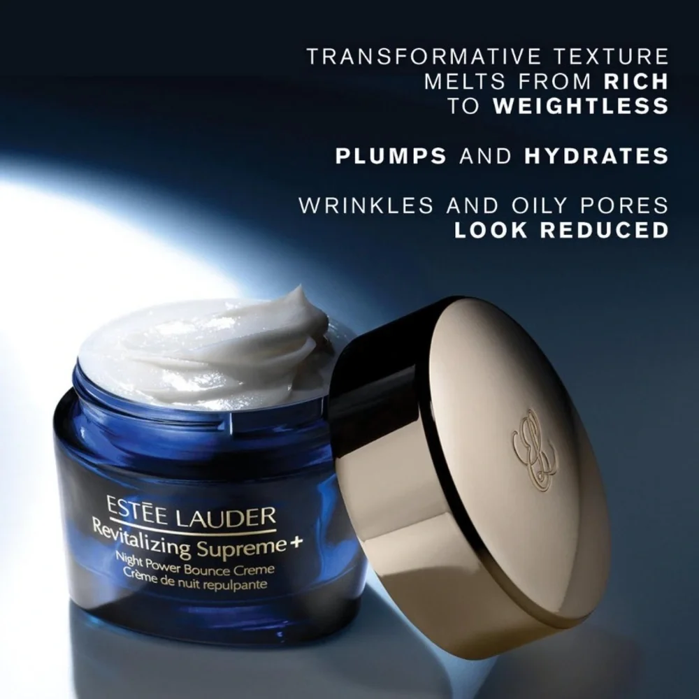 ESTEE LAUDER Revitalizing Supreme+ Night Power Bounce Cream Travel Size 0.24oz - Picture 11 of 14